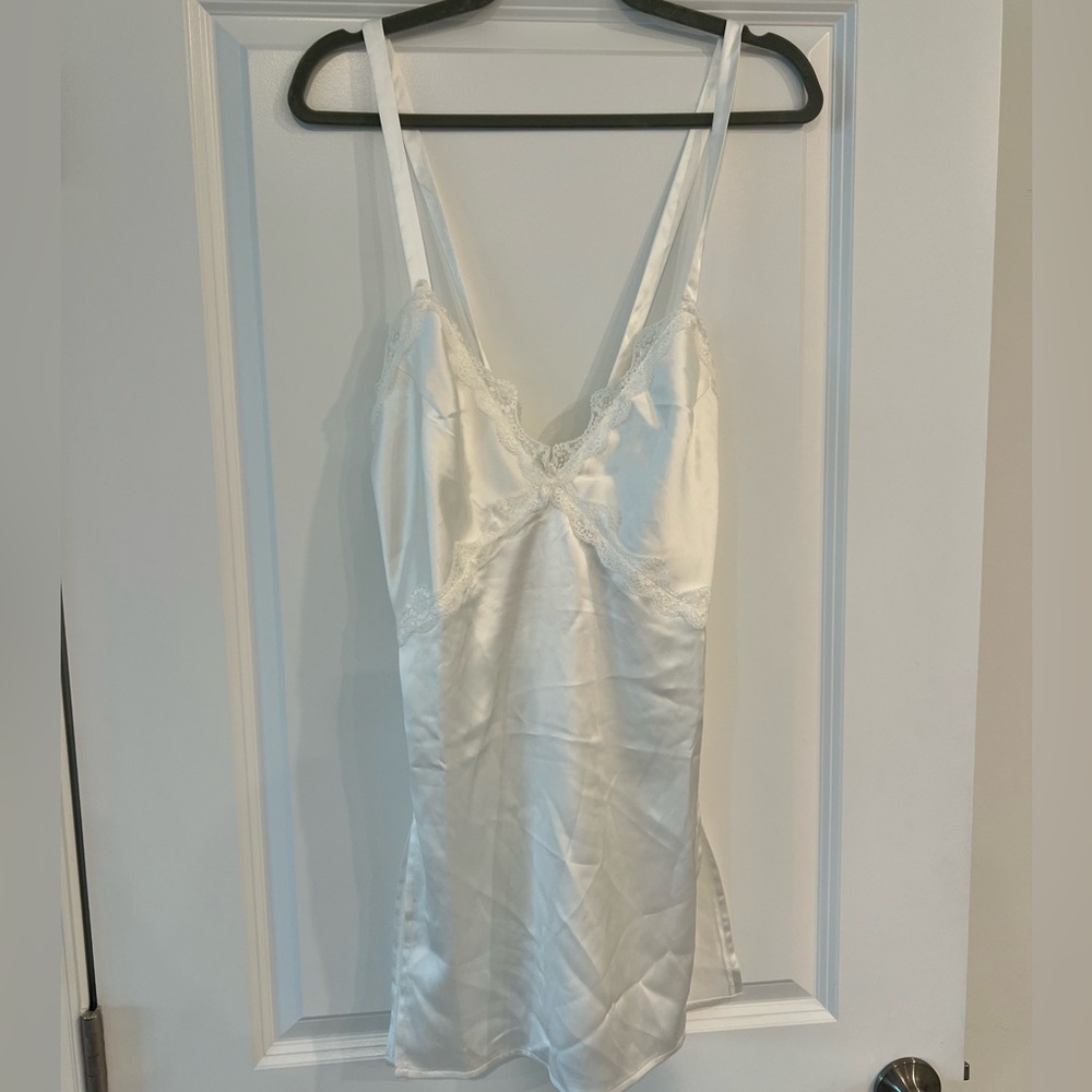 New Bridal White Slip Dress